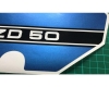 Preview: Schriftzug Aufkleber "ZD50" set links und rechts Typ446-422