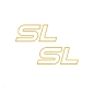 Preview: Tank Abziehbild Aufkleber  "SL" Typ516 usw. 2er Set