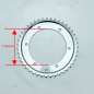 Preview: Kettenrad  44 Z   KS125 KS175 Typ521
