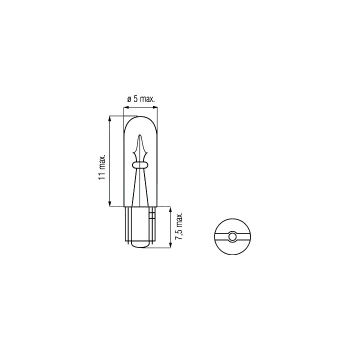 W 2x4,6d Glassockel