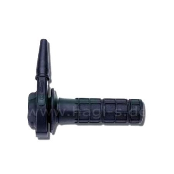 Gasgriff Domino 0514.03 schwarz Anschlag max. 46mm (36mm/80°) incl. li. Griffgummi