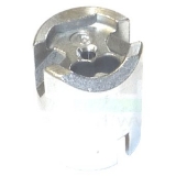Gasschieber  Durchmesser 15 mm  Höhe 21,5 mm