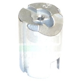 Gasschieber  Durchmesser 16,5 mm  Höhe 24 mm
