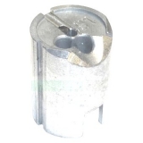 Gasschieber  Durchmesser 16,5 mm  Höhe 23 mm