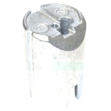 Gasschieber  Durchmesser 18,5 mm  Höhe 26,5 mm