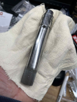 Kickstarter Welle Fusschaltung 3 Gang Sport Combinette Typ515 frühe Version mit Löcher Kugel