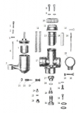 Komplettes Vergaser Überholset Bing 1 22 Für DB200 2 22 DB201 DB202