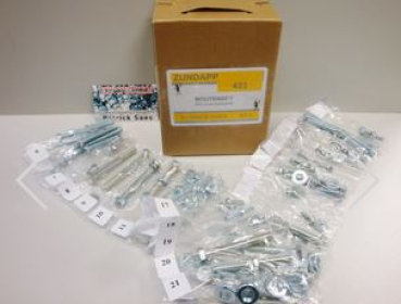 Schraubensatz Komplett Typ433 verzinkt
