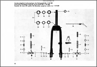 Ersatzteilkatalog Typ442 Automatic Mofa Moped