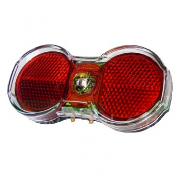 Dynamo LED-Rücklicht TOPLIGHT Flat Gepäckträgermontage mit Rückstrahler und Standlicht