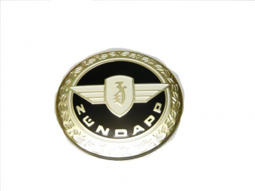 Plakette rund ZÜNDAPP Tank ohne Ähre