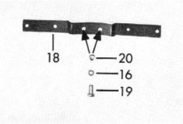 Nummernschildhalter Kennzeichenhalter KKR LKR Motorrad Typ517 Typ529 Typ520 Typ521 usw.