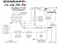 KTZ Zündanlage 100W  kpl für die Typen KS80 K80 K80WC KS 125 KS175