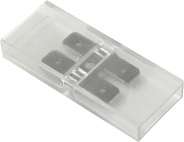Flachsteckverbinder 0,5 bis 2,5 mm² Pole=2 auf 2