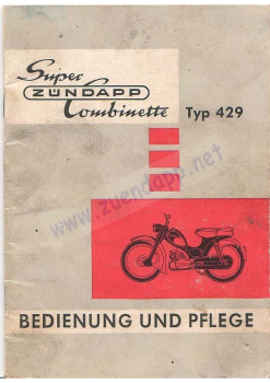 Bediehnung und Pflege Typ429
