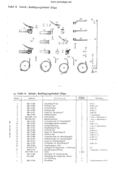 Ersatzteil Katalog Super Combinette Typ433