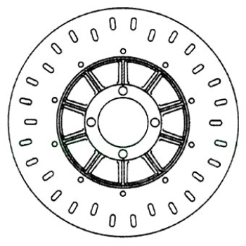 Bremsscheibe Grimeca Ø 285 - DR 339A