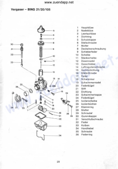 Arbeiten am Zweitaktmotor Motor Typ314 KS80 KS80Super K80 GTS50WC usw.