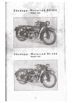 Ersatzteil Katalog DB200 DE200 DL200 1935-1950