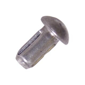 Halbrundkerbnagel (Niete) 2,5x5mm Typenschild
