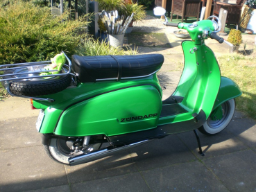 Aufkleber Abziehbild ZÜNDAPP 2er Set passend für Seitenbacken R50 RS50 Typ561