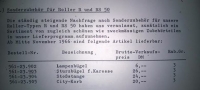 Kotflügelbügel Stossstange Zierbügel für R50 Rs50 Typ561