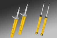 Übersicht aller verfügbarer Federn und Fahrwerke LOWTEC