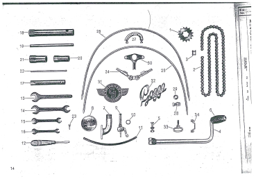 Ersatzteil Katalog Goggo Roller (alle Typen)