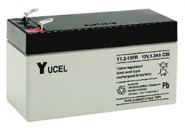 Batterie Bleigel 12V 1,2Ah für Zündappcontrol