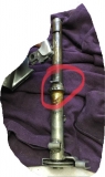 Handschaltgriff 4 Gang Lenkerrohr links im Austausch R50 Typ561