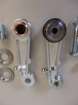 Schwinghebel R50 RS50 usw. vollständig SET LINKS - rechts