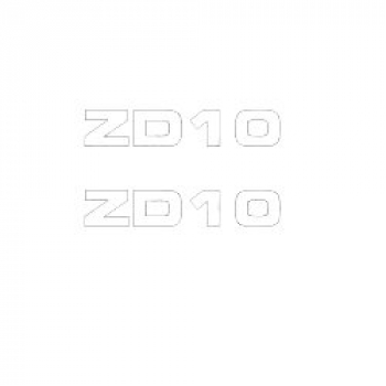 Schriftzug ZD 10 Typ 446-210 -211