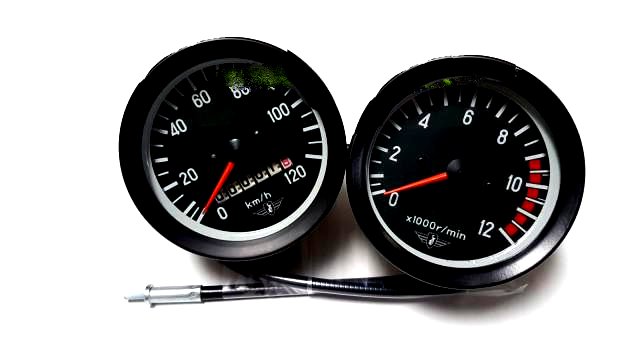  Tachometer und Drehzahlmesser ZÜNDAPP 80 mm 120 km/h  K80 KS80 Typ530 Typ540 usw.