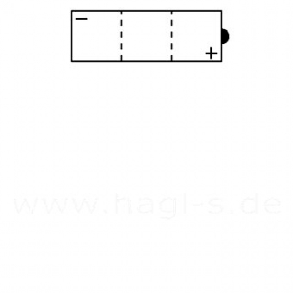 6V Batterie Blei inkl. Säure für KS175 KS125 Bella usw. 6V 11AH 6N11A