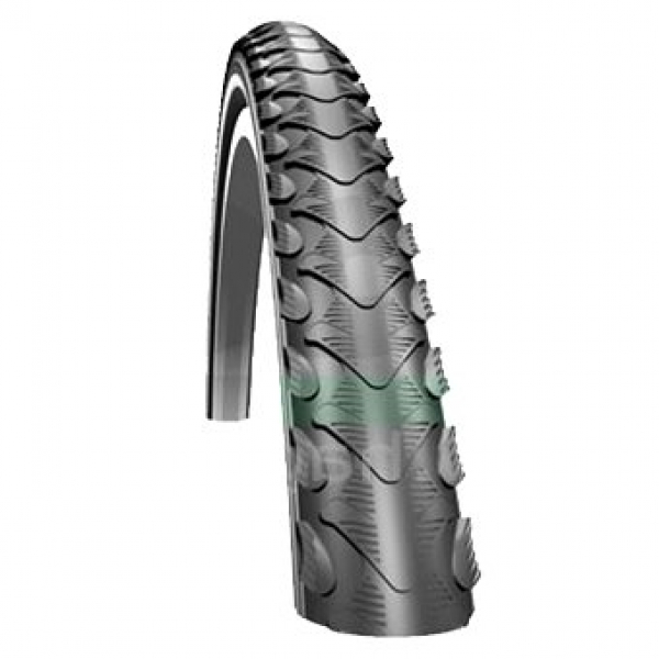 Fahrradreifen Fahrrad Mantel ETRTO: 50-559 Größe: 26 x 1,90 Ausführung: Silento II Black Profil: HS 328A