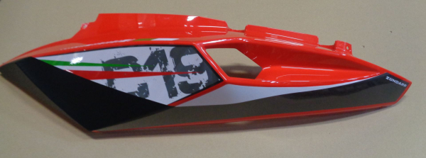 Verkleidung Seitenverkleidung links C19 P19 rot schwarz oder blau