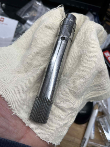 Kickstarter Welle Fusschaltung 3 Gang Sport Combinette Typ515 frühe Version mit Löcher Kugel