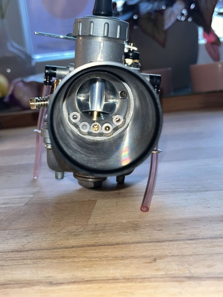 Plastikrohr Verbindung Luftfilter Vergaser KS125 "Ansaugberuhigung"