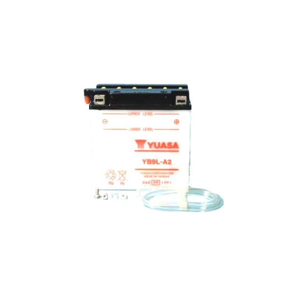 Batterie Yuasa YB9L-A2 DIN 50916 Typ537 KS80Super hochwertig!