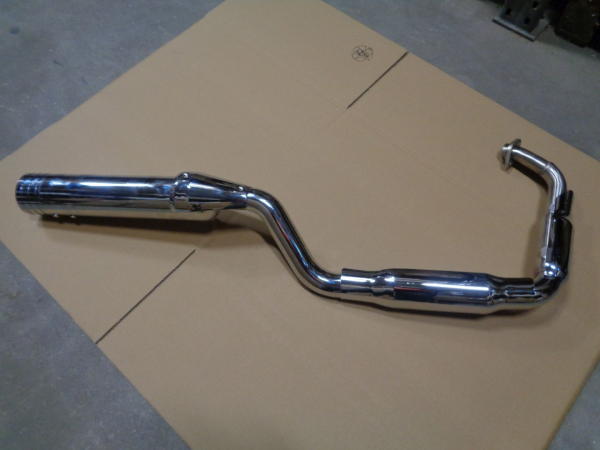 Auspuffanlage oben Luxxon Twinrider 125