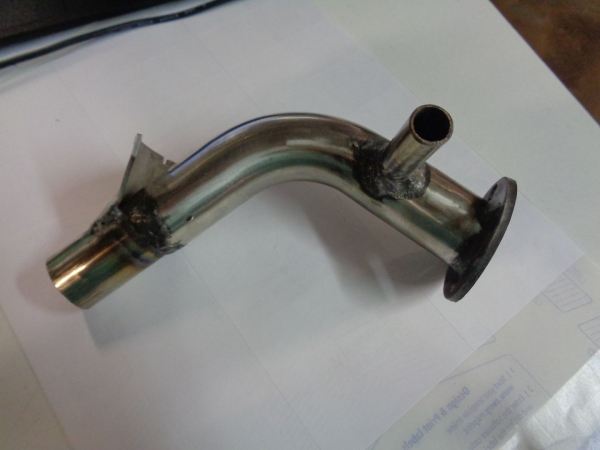 Auspuff Krümmer ZXE50 ZXM50