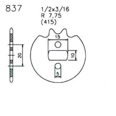 Ketten Ritzel Bergsteiger Typ434 Typ442 Typ444 Typ460 Typ447 usw