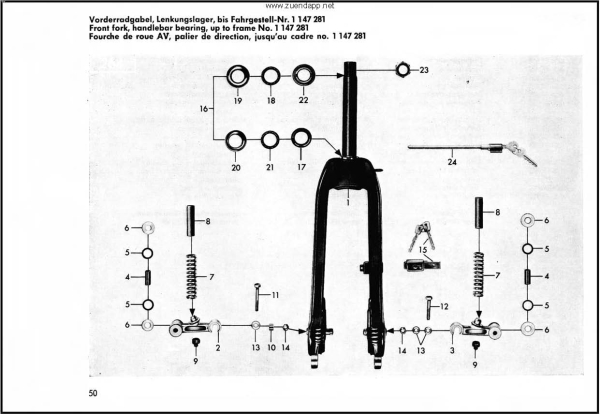 Ersatzteilkatalog Typ442 Automatic Mofa Moped