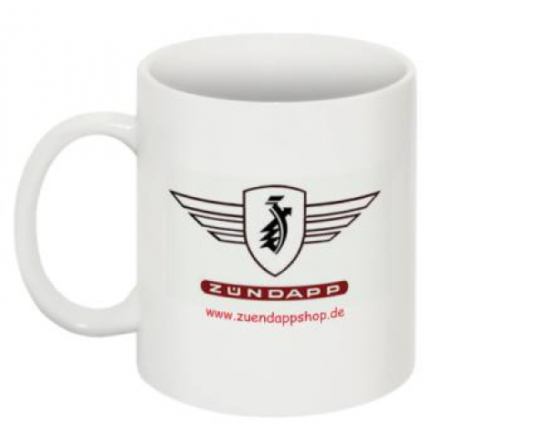 Tasse mit Logo ZÜNDAPP Flügel