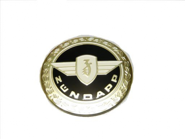 Plakette rund ZÜNDAPP Tank ohne Ähre