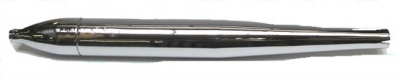 Auspuff Endtopf Zigarre 70mm Schelle 32mm Anschluss KS oder auch ungedrosselt