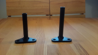 Fussraste links rechts KS125 KS175  Typ521 als Set