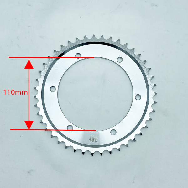 Kettenrad  44 Z   KS125 KS175 Typ521