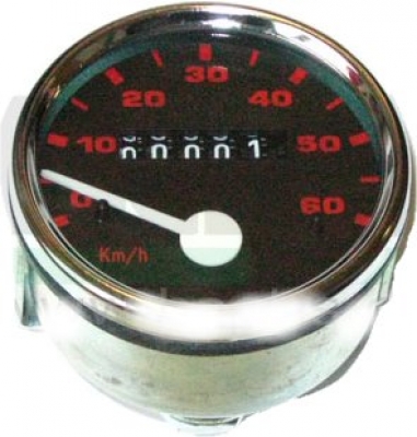 Tachometer für Moped - universal 60mm ehemals HURET