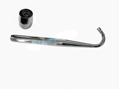 Auspuffanlage Komplett KS50 70mm 30mm Kümmer und 32mm Zylinderanschluss zum Beispiel Gebläse